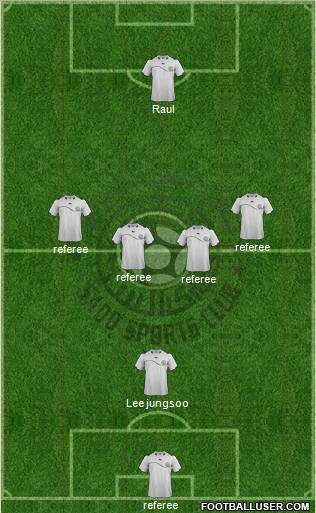 Al-Sadd Sports Club Formation 2012