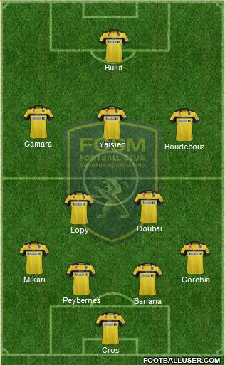 FC Sochaux-Montbéliard Formation 2012