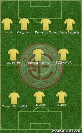 4 de Julho EC Formation 2012