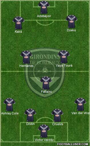 FC Girondins de Bordeaux Formation 2012