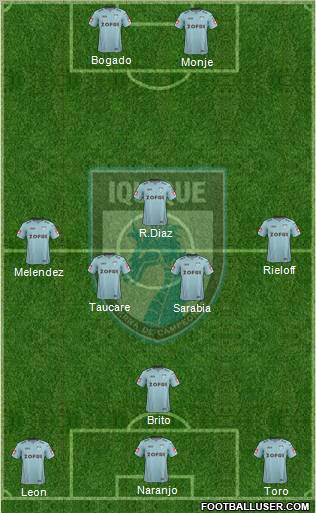 CD Municipal Iquique S.A.D.P. Formation 2012