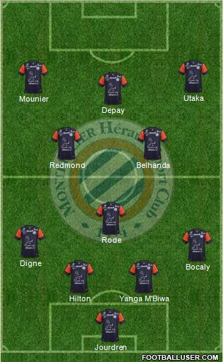 Montpellier Hérault Sport Club Formation 2012