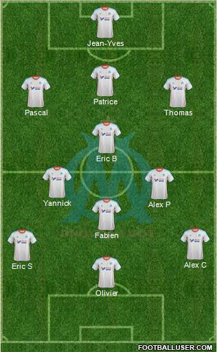 Olympique de Marseille Formation 2012