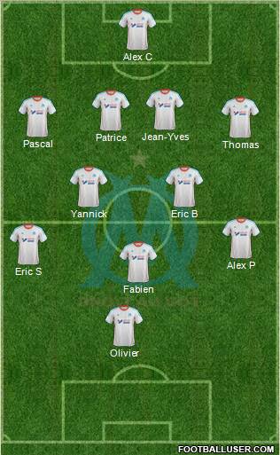 Olympique de Marseille Formation 2012