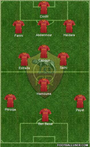 AS Roma Formation 2012