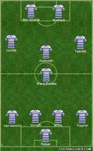 Queens Park Rangers Formation 2012