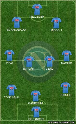 Napoli Formation 2012