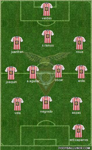 Clube Desportivo das Aves Formation 2012