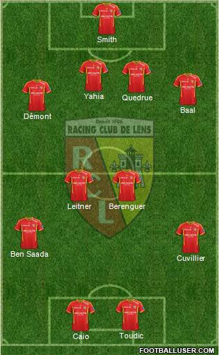 Racing Club de Lens Formation 2012
