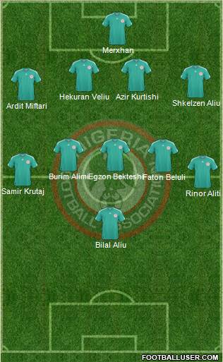 Nigeria Formation 2012