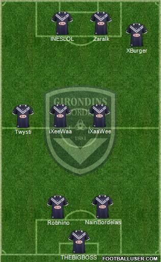 FC Girondins de Bordeaux Formation 2012