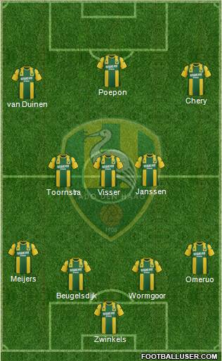 ADO Den Haag Formation 2012