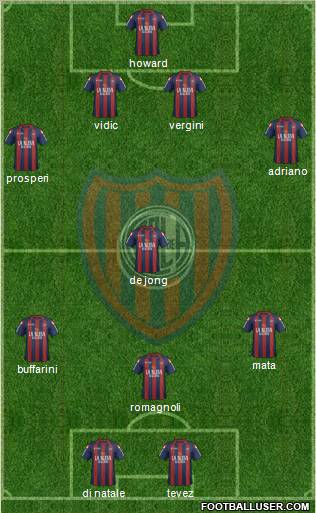 San Lorenzo de Almagro Formation 2012