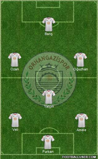 Orhangazispor Formation 2012