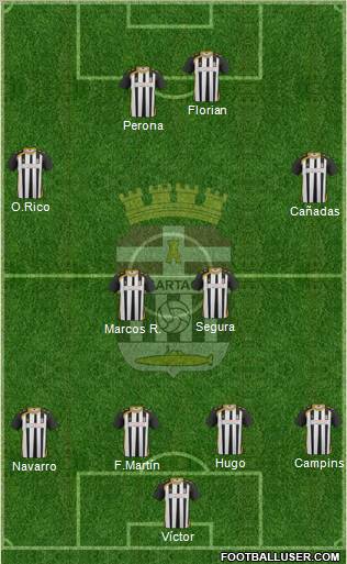 F.C. Cartagena Formation 2012