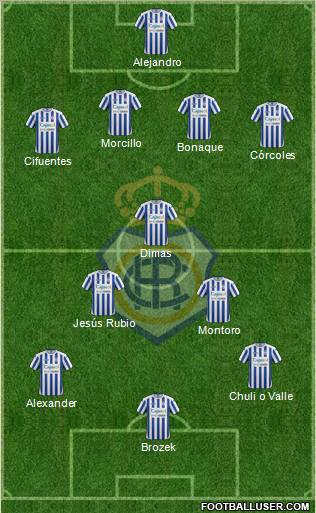 R.C. Recreativo de Huelva S.A.D. Formation 2012