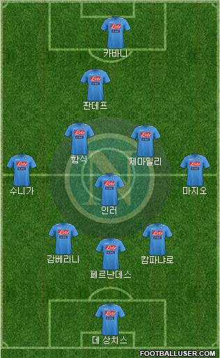 Napoli Formation 2012