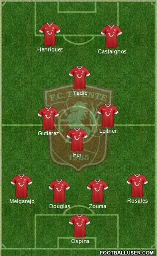 FC Twente Formation 2012