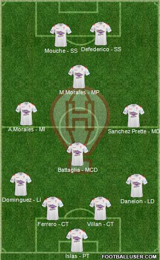 Huracán Formation 2012