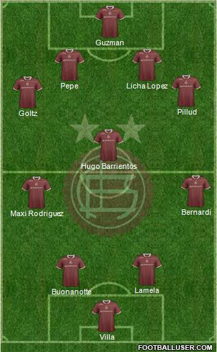 Lanús Formation 2012