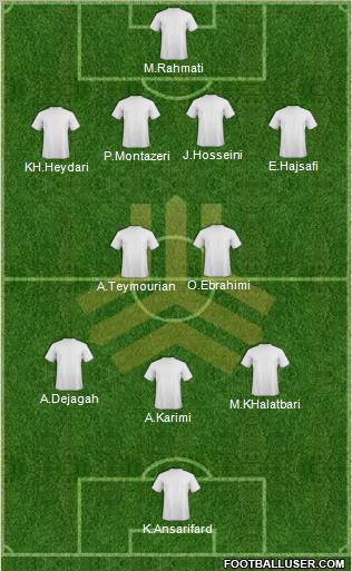 Saipa Karaj Formation 2012