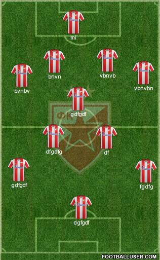 FC Red Star Belgrade Formation 2012