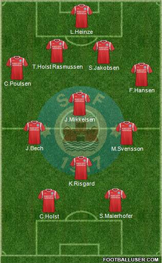 Silkeborg Idrætsforening Formation 2012