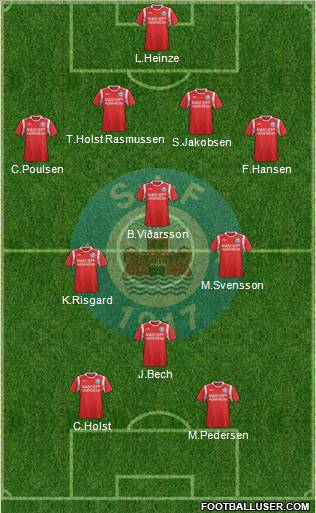 Silkeborg Idrætsforening Formation 2012