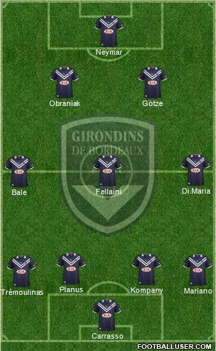 FC Girondins de Bordeaux Formation 2012