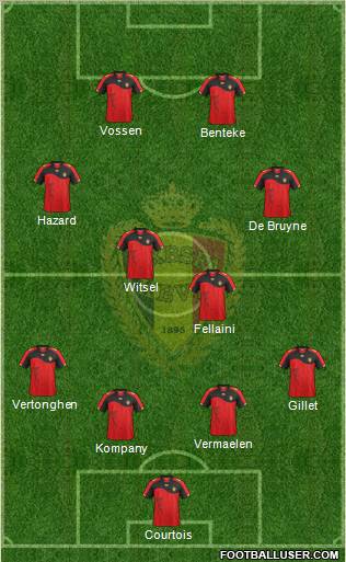 Belgium Formation 2012
