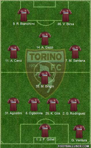Torino Formation 2012