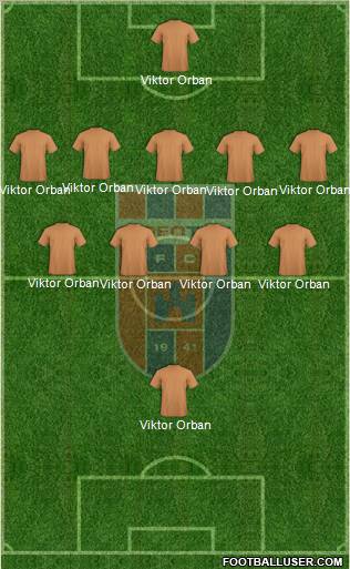 FC Fehérvár Formation 2012