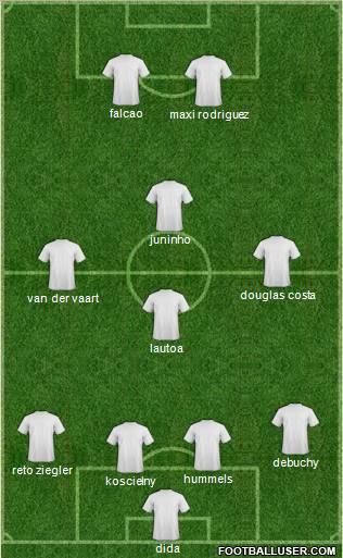 Pro Evolution Soccer Team Formation 2012