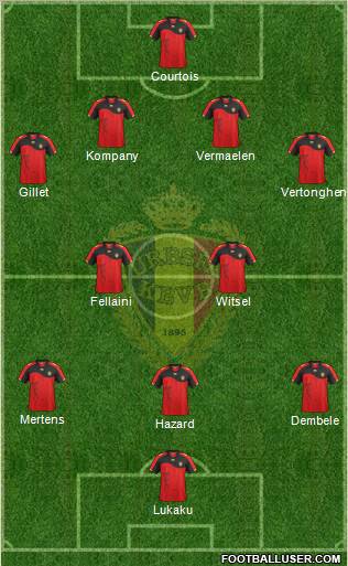 Belgium Formation 2012