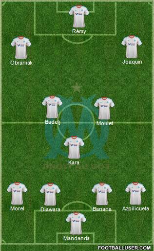 Olympique de Marseille Formation 2012