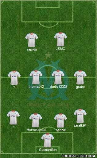 Olympique de Marseille Formation 2012