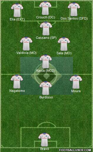 Hamburger SV Formation 2012
