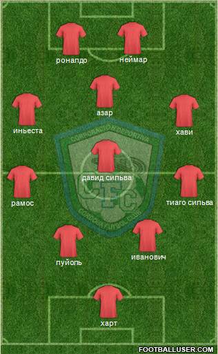 CD Córdoba FC Formation 2012