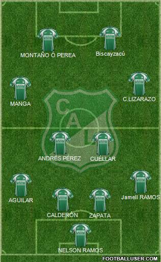 AC Deportivo Cali Formation 2012