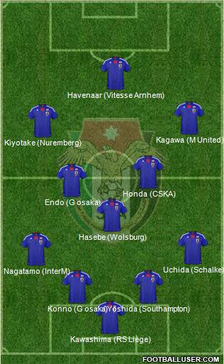 Japan Formation 2012