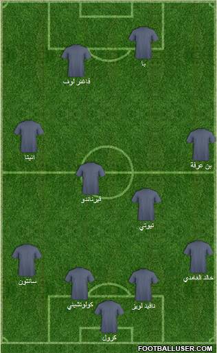 Newcastle United Formation 2012