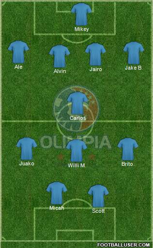 CD Olimpia Formation 2012