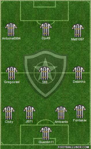 Botafogo FR Formation 2012