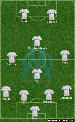 Olympique de Marseille Formation 2012
