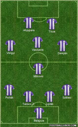 Europa League Team Formation 2012