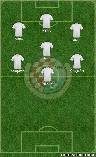 HNK Orasje Formation 2012
