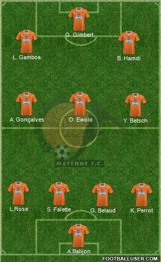 Stade Lavallois Mayenne FC Formation 2012