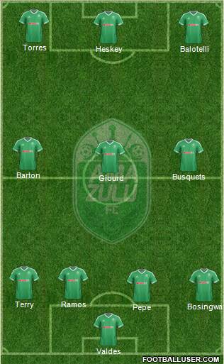 AmaZulu Formation 2012