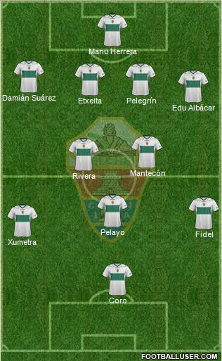 Elche C.F., S.A.D. Formation 2012