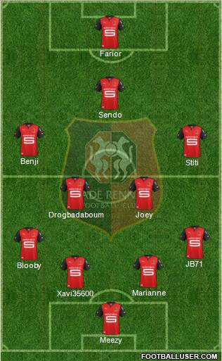 Stade Rennais Football Club Formation 2012